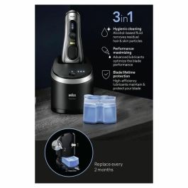 Braun BRA1738450882080 Cartucho de limpieza Clean & Renew CCR2 para estación SmartCare - Paquete de 2