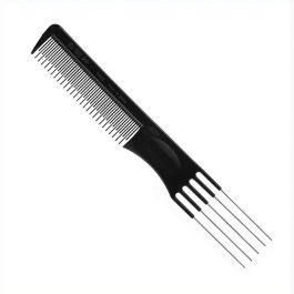 Eurostil Peine Especial de Metal con 5 Púas para Peluquería y Barbería, Herramienta Profesional de Acero Inoxidable, Peine Anti-encrespamiento Precio: 2.50000036. SKU: SLC-77147