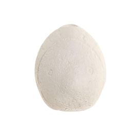 DKD Home Decor Hangzhou design 26b Portavela Mediterraneo Blanco Cemento 10 x 11 x 16 cm (4 Unidades) Simil Piedra con Detalle de Pez