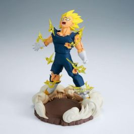 Banpresto BP29199P Figura Majin Vegeta Dragon Ball Z History Box 14cm PVC/ABS pre-pintada con base soporte