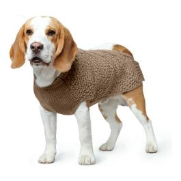 Hunter Jersey Perro Malmö Cálido Punto Trenzado Confortable Elástico Óptima Libertad Movimiento 100% Acrílico 25 cm Beige