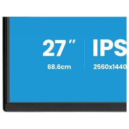iiyama ProLite X2792QSU-B1 68,6cm/27" 2560x1440 QHD IPS 3ms 120Hz HDMI DisplayPort USB VESA Speaker Negro