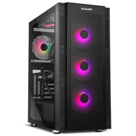 NOX Caja Atx Hummer Horus. Semitorre. Argb. Frontal y Lateral Cristal Templado NOX Caja Atx Hummer Horus. Semitorre. Argb. Frontal y Lateral Cristal Templado