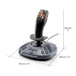 Thrustmaster SimTask FarmStick Joystick Multifuncional para Farming Simulator 22, PC, 33 Botones, Plug & Play