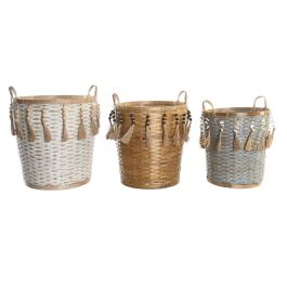 Cesta Balines DKD Home Decor Multicolor 45 x 54 x 49 cm Set de 3 Precio: 151.68999956. SKU: B14HWG76TL