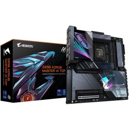 GIGABYTE GA-Z890 AORUS MASTER AI TOP (1851) Placa Base Intel Z890, Core Ultra (Serie 2), DDR5 9500MHz, PCIe 5.0 M.2, Wi-Fi 7 Precio: 886.49999988. SKU: B17E74FN8L