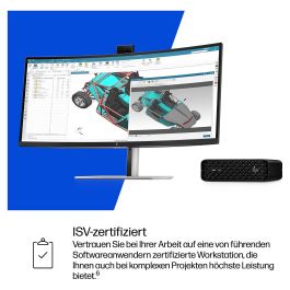 HP Z2 Mini G1i Intel Core Ultra 7 265 32GB 1TB SSD NVIDIA RTX A1000 8GB W11P 3J Gar (DE)