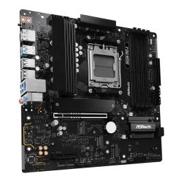 ASRock Placa Base B850M Pro A, Socket AM5, DDR5-SDRAM, Micro ATX, para AMD Ryzen 7000/8000/9000 Series