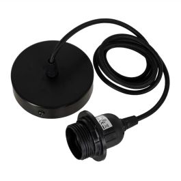 Portalámparas Negro Metal / Acrílico Precio: 9.075. SKU: B1B3KYXA7N