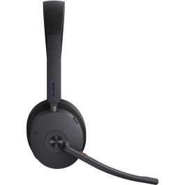 Yealink WH68 Teams Auriculares Diadema Binaural Inalámbricos y Alámbricos USB-C Bluetooth 5.3 para Llamadas/Música Negros