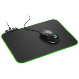 SHARKOON Mauspad Gaming con Iluminación RGB, 360x270x3mm