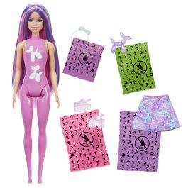 Barbie Muñeca Color Reveal Ciber Series - Modelos Sorpresa Surtidos - Ideal para Coleccionar - Edad Mínima 3 Años - 32,5 x 8,5 x 8,5 cm