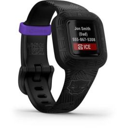 Garmin vivofit jr. 3 Black Panther Monitor de Actividad Física Resistente al Agua con Monitorización de Sueño y Ritmo Cardíaco