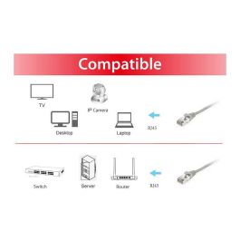 Equip Cable Red Latiguillo RJ45 S Categoría 5e UTP LSZH PIMF Cobre 250MHz