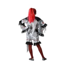 Disfraz Payaso Gris Niña Infantil 10-12 Años Disfraz Payaso Gris Niña Infantil 10-12 Años