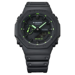 Casio G-Shock CAS4549526319280 Negro y Resina Verde