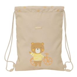 Bolsa Mochila con Cuerdas Safta Osito Beige 26 x 34 x 1 cm Precio: 8.49999953. SKU: B133Y89M64