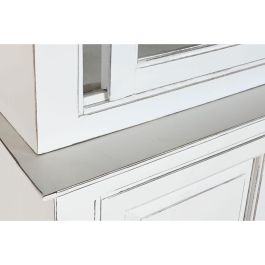 Vitrina Home ESPRIT Blanco Cristal Madera de mango 170 x 45 x 200 cm Vitrina Home ESPRIT Blanco Cristal Madera de mango 170 x 45 x 200 cm