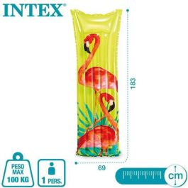 Intex Colchoneta 5 Tubos Fashion 183x69 cm - Modelos Surtidos
