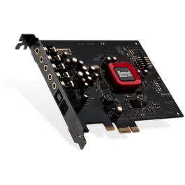 Creative Labs Sound Blaster Z SE Tarjeta de Sonido Interna 7.1 Canales PCI-E Dolby Digital AC3 Rojo - 70SB150000004