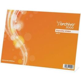 Archivo 2000 Expositor Sobremesa Premium Forma De L Din A4 Horizontal Espesor 3 mm 65x300x215 mm Precio: 8.79000023. SKU: B16JKVTSEQ