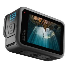 GoPro HERO13 Black Cámara de Acción CHDHX-131-RW - 5.3K Ultra HD, 27.6 MP, 240 fps, GPS, WiFi, Resistente al Agua, Color Negro