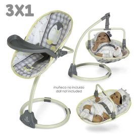 Trona columpio 3x1 - para muñecas de hasta 50 cm. . Trona columpio 3x1 - para muñecas de hasta 50 cm. .