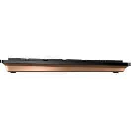 Cherry DW 9100 SLIM, Teclado Inalámbrico RF + Bluetooth QWERTZ Suizo Negro con Ratón Óptico, AES, USB-C