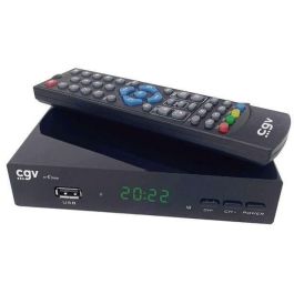 Receptor-grabador TNT - CGV - e-ETIMO - DVB-T2 HEVC 265 - RJ45 - Full HD Receptor-grabador TNT - CGV - e-ETIMO - DVB-T2 HEVC 265 - RJ45 - Full HD