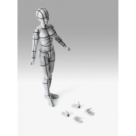 Tamashii Nations Body-Chan Sports Edition Wire Frame - Figura de Acción Gray Color Version para Artistas Tamashii Nations Body-Chan Sports Edition Wire Frame - Figura de Acción Gray Color Version para Artistas