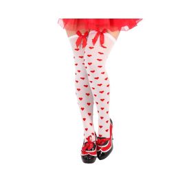 Medias Con Corazones Blancos Precio: 1.79000019. SKU: B1FM499QCT