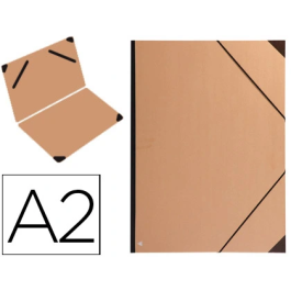 Clairefontaine Carpeta para Planos DIN A2 con Gomas Kraft Marron Verjurado, Lomo Extensible hasta 30 mm Precio: 13.59000005. SKU: B14HQPK9MA