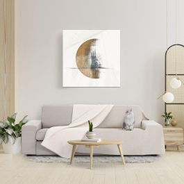 Cubre sofá Eysa SILVER Marrón claro 400 x 270 cm Reversible