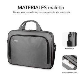 SUBBLIM Maletin Oxford Laptop Bag 15,4-16" Grey