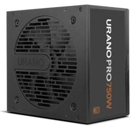 Nox NXURPRO750BZ Fuente Alimentación Hummer Urano Pro 750W 80 Plus Bronze, Ventilador 12cm, Cables Planos
