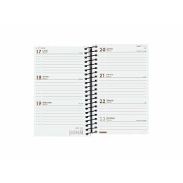 Agenda Finocam YEAR Negro Mini 7,9 x 12,7 cm 2025