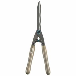 Gardena Cizallas para Setos NatureCut, Hojas Onduladas Antiadherentes, Mangos de Madera FSC 100%, Longitud de Corte 23 cm