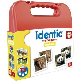 Borras 20317 Identic Memo Game Animales Educa - Juego de Memoria Infantil +3 Años, esencial para agudeza visual, atención y memoria. Precio: 11.49999972. SKU: B165RHNX83