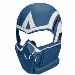 Hasbro Máscara Marvel Vengadores Capitán América de Juego de Rol con Lentes Abatibles para Niños +5 Años Película Brave New World