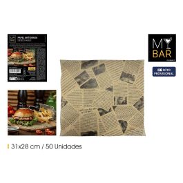Papel Antigraso Color Kraft 31x28 cm 50P My Bar (24 Unidades) Precio: 38.50000022. SKU: B1CBK7AX8T