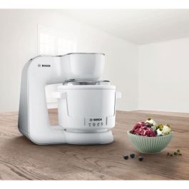 Bosch MUZ5EB2 Accesorio para Máquina de Helados, Robot de Cocina MUM5, Frigorífico Doble Pared, Capacidad 550g