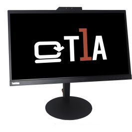 Lenovo O-61BCMAR6XX ThinkVision T24V-10, Monitor 24" Full HD LCD 1920x1080 con Cámara