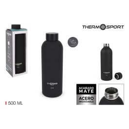 Thermosport Botella Termo Soft Touch 500 ml Blac (6 Unidades) Precio: 34.89000031. SKU: B13ASHCHZ8