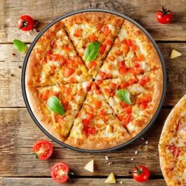 Quttin Molde para Horno de Pizza 33.5x1 cm Color Gris Oscuro (12 Unidades)