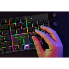 Incase IKG-443 Teclado Gaming Mecánico RGB Layout Alemán