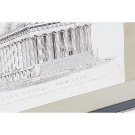 DKD Home Decor Cuadro Neoclásico Beige Negro 3 x 59 x 79 cm