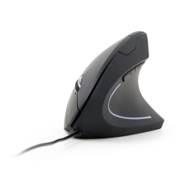 Gembird MUS-ERGO-01 Ratón Óptico Vertical para Oficina y Mano Derecha. Cable USB 3200 DPI, 6 Botones, Diseño Ergonómico, Negro. Precio: 11.49999972. SKU: S5602258