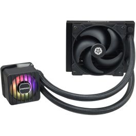 Enermax ELC-LMF120-SF Cooler Líquido para Procesador, 12 cm, 500-1800 RPM, PWM, Iluminación LED Multi, Negro