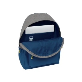 Mochila para Portátil Munich Street Azul Gris 31 x 43 x 13 cm