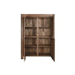 DKD Home Decor Armario Indo minimal 24 Natural 4 puertas 130 x 45 x 180 cm